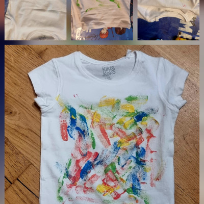 Stoff bemalen Stoff bemalen